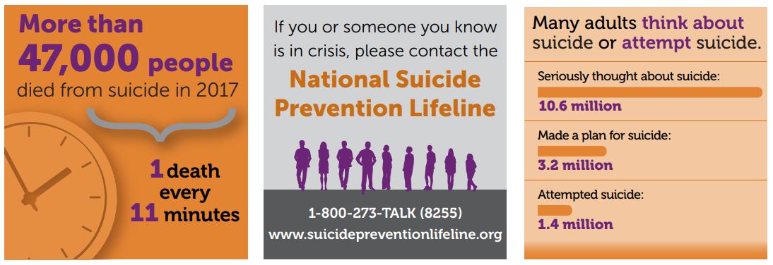 CDC suicide infographic